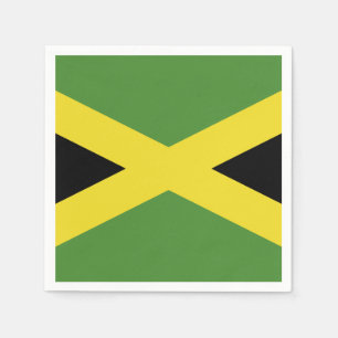 Jamaicaanse vlag servet