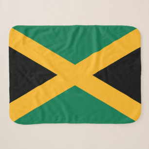 Jamaicaanse vlag sherpa deken