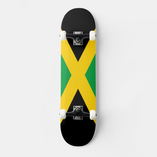 Jamaicaanse Vlag Skateboard (Voorkant)