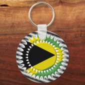 Jamaicaanse vlag sleutelhanger (Voorkant)