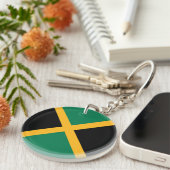 Jamaicaanse vlag sleutelhanger (Voorkant Rechts)