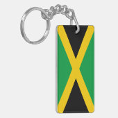 Jamaicaanse Vlag Sleutelhanger (Voorkant Links)