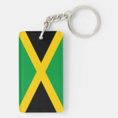 Jamaicaanse Vlag Sleutelhanger (achterkant)