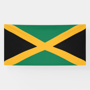 Jamaicaanse vlag spandoek