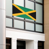 Jamaicaanse vlag spandoek (Buitenkant Gebouw)