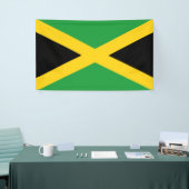 Jamaicaanse vlag spandoek (Beurs)