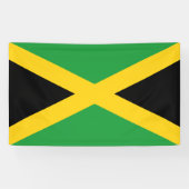 Jamaicaanse vlag spandoek (Horizontaal)