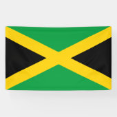 Jamaicaanse vlag spandoek (Horizontaal)