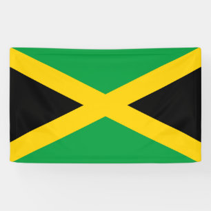 Jamaicaanse vlag spandoek