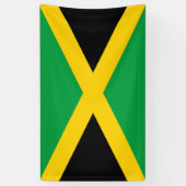 Jamaicaanse vlag spandoek (Verticaal)