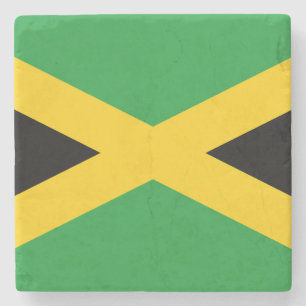 Jamaicaanse vlag stenen onderzetter