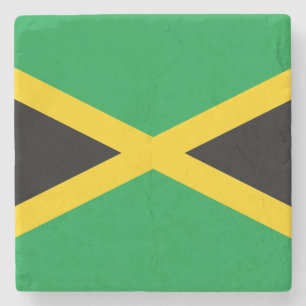 Jamaicaanse vlag stenen onderzetter