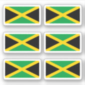 Jamaicaanse vlag sticker (Voorkant)
