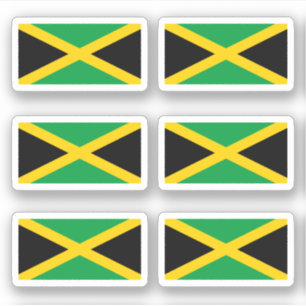 Jamaicaanse vlag sticker