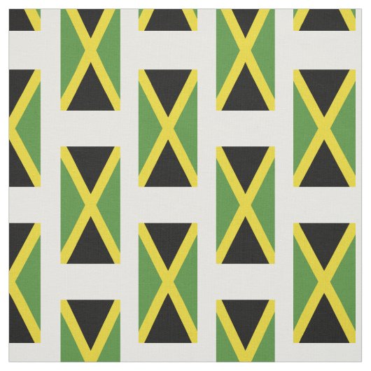 Jamaicaanse vlag stof (Swatch)