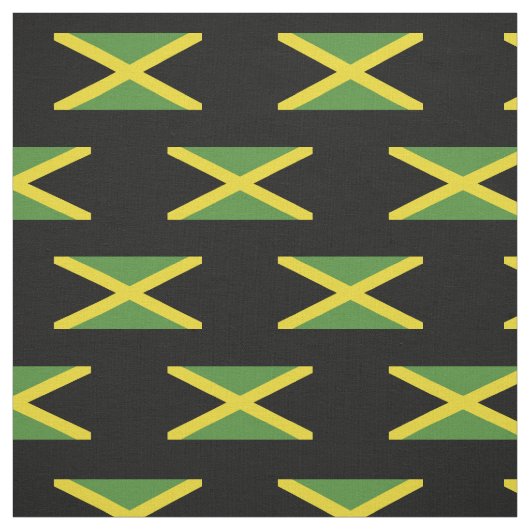 Jamaicaanse vlag stof (Swatch)