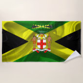 Jamaicaanse vlag strandlaken (Voorkant)