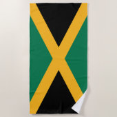 Jamaicaanse vlag strandlaken (Voorkant)