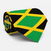 Jamaicaanse vlag stropdas (Opgerold)