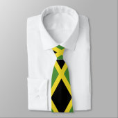 Jamaicaanse vlag stropdas (Gebonden)