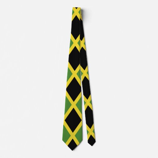 Jamaicaanse vlag stropdas (Voorkant)