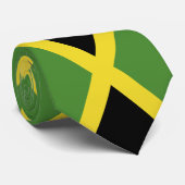 Jamaicaanse vlag stropdas (Opgerold)