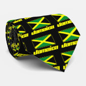 Jamaicaanse vlag stropdas (Opgerold)