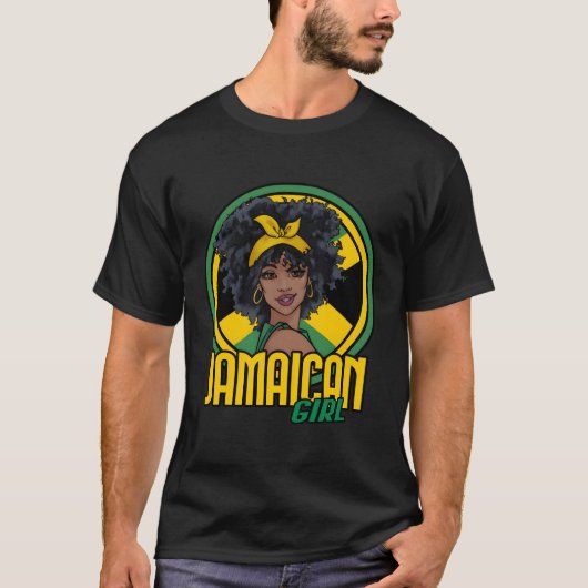 Jamaicaanse vlag t-shirt (Voorkant)