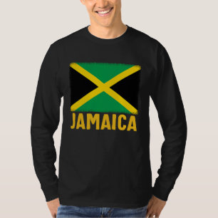 Jamaicaanse vlag t-shirt