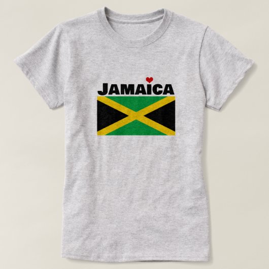 Jamaicaanse vlag t-shirt (Design voorkant)