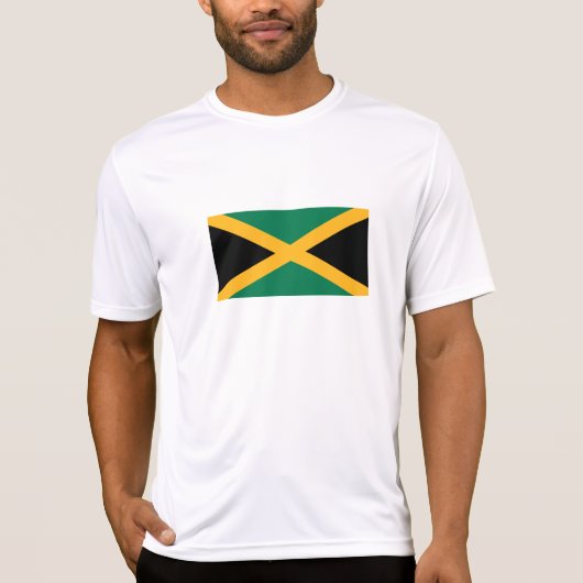 Jamaicaanse vlag t-shirt (Voorkant)