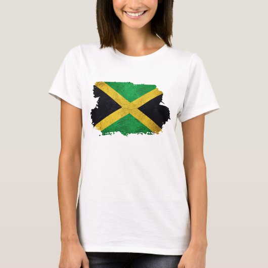 Jamaicaanse vlag t-shirt (Voorkant)