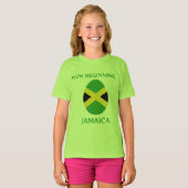 Jamaicaanse vlag t-shirt (Voorkant volledig)