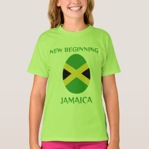 Jamaicaanse vlag t-shirt