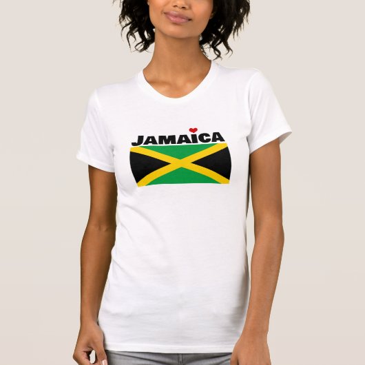 Jamaicaanse vlag t-shirt (Voorkant)