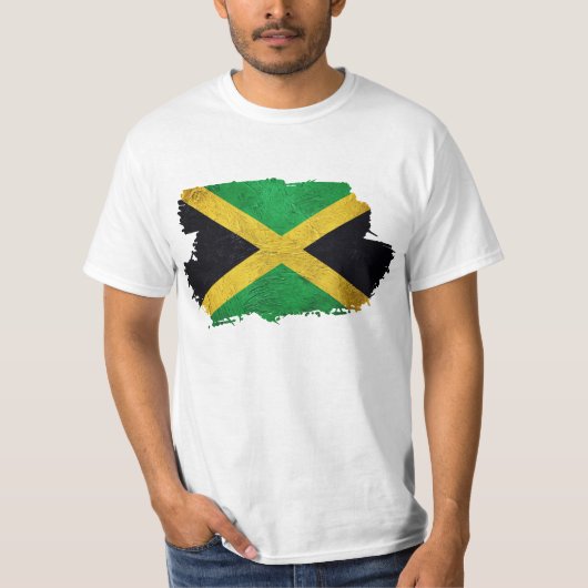Jamaicaanse vlag t-shirt (Voorkant)