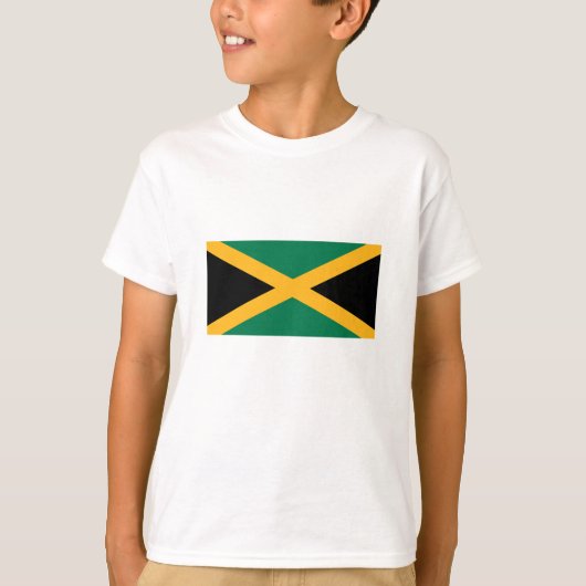 Jamaicaanse vlag t-shirt (Voorkant)