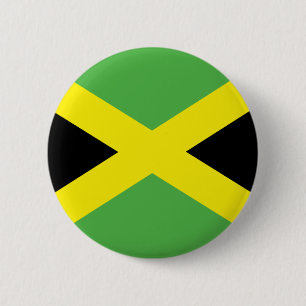 Jamaicaanse vlag T-shirts en cadeautjes Ronde Button 5,7 Cm