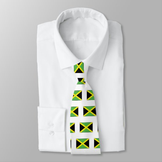 Jamaicaanse vlag T-shirts en cadeautjes Stropdas (Gebonden)