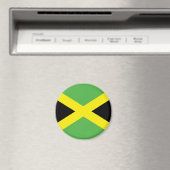 Jamaicaanse vlag T-shirts en geschenken Magneet (Insitu (Vaatwasser))