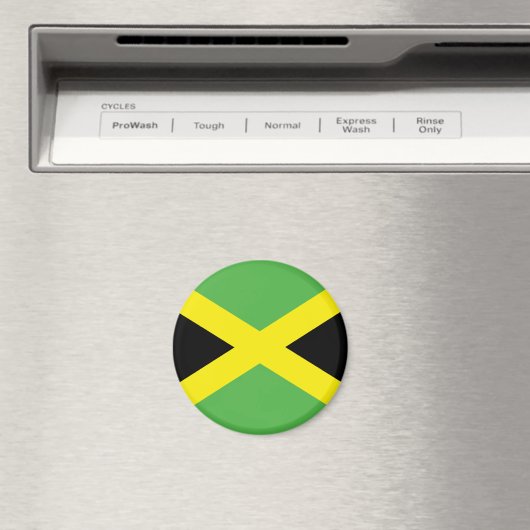 Jamaicaanse vlag T-shirts en geschenken Magneet (Insitu (Vaatwasser))