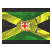 Jamaicaanse vlag tafelkleed (Voorkant (Horizontaal))