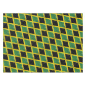 Jamaicaanse vlag tafelkleed (Voorkant (Horizontaal))