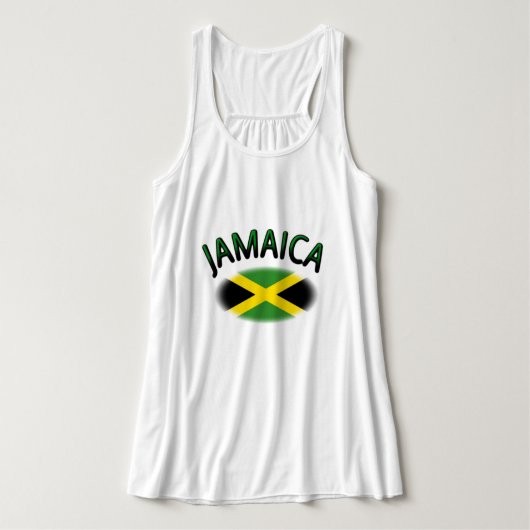 Jamaicaanse vlag tanktop (Design voorkant)