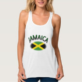 Jamaicaanse vlag tanktop (Voorkant)
