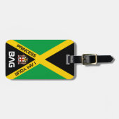 Jamaicaanse Vlag, tas labels, Jamaica / Gepersonal Bagagelabel (Voorkant horizontaal)
