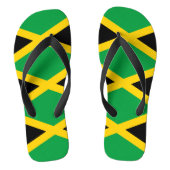 Jamaicaanse vlag teenslippers (Voetbed)