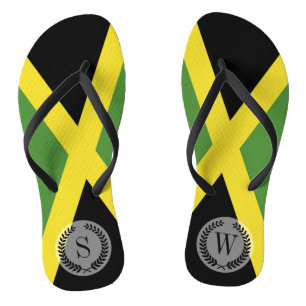 Jamaicaanse vlag teenslippers