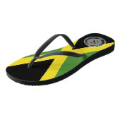 Jamaicaanse vlag teenslippers (Schuin)