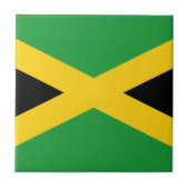 Jamaicaanse vlag tegeltje (Voorkant)